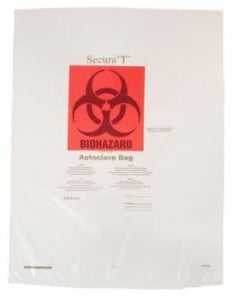 Tufpak Clear Nonhazardous Autoclv Bag - BAG, AUTOCLAVE, 19X24, CLEAR, PP - 1102-1924