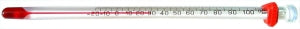 Thermco Special Application Thermometers Non-Mercury - THERMOMETER, GLASS, TISSUE BATH, -15/105C - ACC5351S