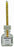 Thermco ACCU-SAFE Enclosed Chamber Thermometers - THERMOMETER, BOTTLE, INCUBATOR, +18/50C - ACCI0301S