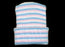 Tarry Medical TarryCaps - Tarrycap, Striped, Pink, Blue and White, Size S - T 31947 PBW B50