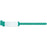 PDC Healthcare Conf-ID-ent Wristbands - Conf-ID-ent Poly Shield / Label Wristband with Snap Closure, Green, Adult - WBSHDA-10