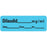 PDC Dilaudid Label / Tape - Dilaudid Label, 1-1/2" x 1/2", Blue - LAN-200