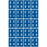 PDC Healthcare Ames Compatible Color-Coded Labels - Ames Compatible Color-Coded "20-24" Label, 1.5" x 1.875", Blue, 20/Set - SDD20-24