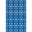 PDC Healthcare Ames Compatible Color-Coded Labels - Ames Compatible Color-Coded "25-29" Label, 1.5" x 1.875", Blue, 20/Set - SDD25-29