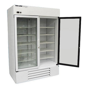 So-Low Laboratory and Pharmacy Glass-Door Refrigerators - Glass Refrigerator, 49 Cubic Feet - DH4-49GD