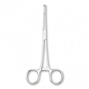 Centurion Centurion Sponge Forceps - 7" (17.8 cm) Sterile Centurion Straight Serrated Ballenger Sponge Forceps, Single Use - 66725