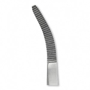 Centurion Centurion Kelly Hemostat Forceps - 6-1/4" (15.9 cm) Sterile Centurion Curved Kelly Hemostatic Forceps, 3/4 Serrated, Locking, Single Use - 66765