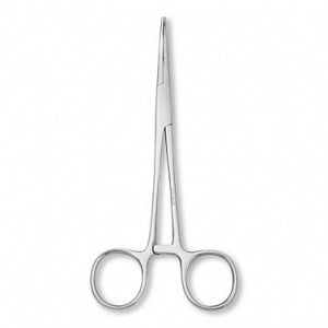 Centurion Centurion Kelly Hemostat Forceps - 6-1/4" (15.9 cm) Sterile Centurion Curved Kelly Hemostatic Forceps, 3/4 Serrated, Locking, Single Use - 66765