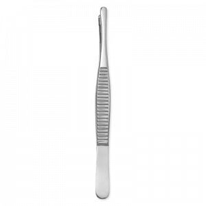Centurion Centurion Tissue Forceps - 6" (15.2 cm) Sterile Centurion Russian Tissue Forceps with Serrated Rims, Single Use - TRI66950