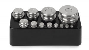 Henry Troemner Cylindrical SS Metric Set Traceable Certificate - WEIGHTS, CLS 7, 500G-1G, TRACEABLE CERTIFCT - 300ST