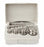 Henry Troemner Cylindrical SS Metric Set Traceable Certificate - WEIGHTS, CLS 7, 200G-10MG, TRACEABLE CERTIF - 314-10ST