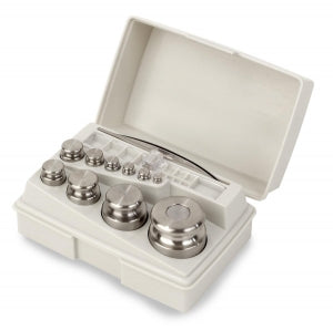 Henry Troemner Cylindrical SS Metric Set Traceable Certificate - WEIGHTS, CLS 7, 200G-1G, TRACEABLE CERTIF - 314ST