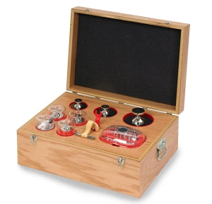 Troemner Large Metric Weight Sets Class 4 STMT of Accuracy - Class 4 Weights with Statement of Accuracy, 20 kg-1 mg - 7207-4