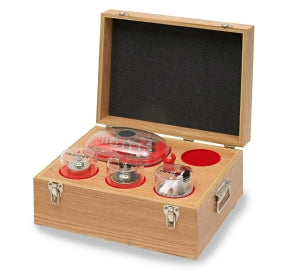 Henry Troemner LLC Large Class 4 Metric Weight Set with Traceable Certificate - Class 4 Weights with Traceable Certificate, (2)2 kg-1 mg - 7213-4T