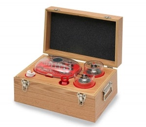 Henry Troemner LLC Large Class 4 Metric Weight Set with Traceable Certificate - Class 4 Weights with Traceable Certificate, 2 kg-1 g - 7214-4T