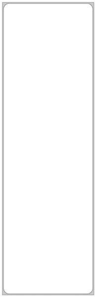 Medical Use Labels - Thermal Transfer Labels, Fanfolded, 4" x 13"