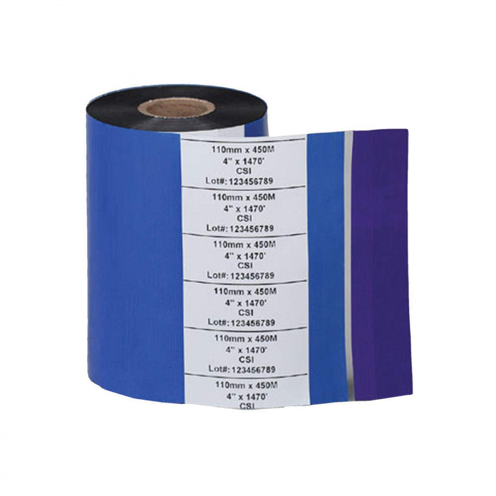 Ribbon For Eltron Tlp2844 Printers Wax/Resin X 4.33 X 243 Black 6 Per Box
