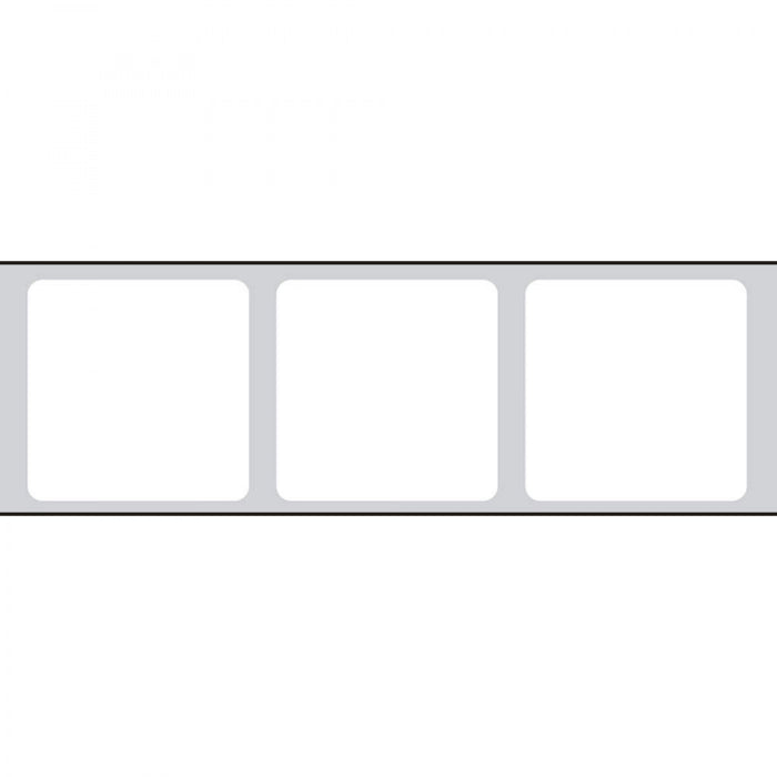 Slide Label Thermal Transfer Synthetic Permanent 3 1" Core 15/16" X 15/16" White 6000 Per Roll