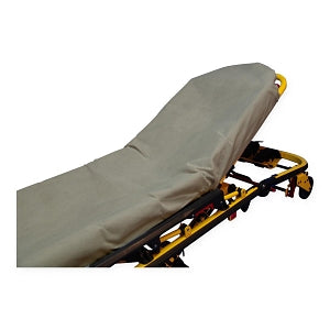 Taylor Healthcare Fitted Stretcher Sheets - SureFit Disposable Fitted Sheet Fitted Stretcher Sheet, 300-lb. Weight Capacity, 30" x 84", Gray - 92-SFS3084