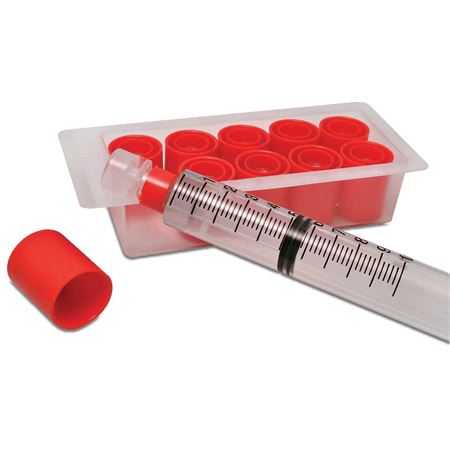 Tamper Evident IV Syringe Cap Black