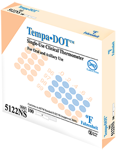 Tempa•DOT® Single-Use Clinical Thermometers — Grayline Medical