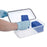 Transport Tote Accessories Urine Cup Foam Rack - 6"L x 2.75"W x 2.5"H - Holds two 90mL or 120mL Cups