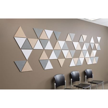 12" Decorative Acoustic Shape Triangle