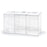 Bulk Dispenser Triple - 18"W x 5.5"D x 11"H