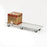 Cubitainer Cart Triple - 13.25"W x 40"L x 5"H