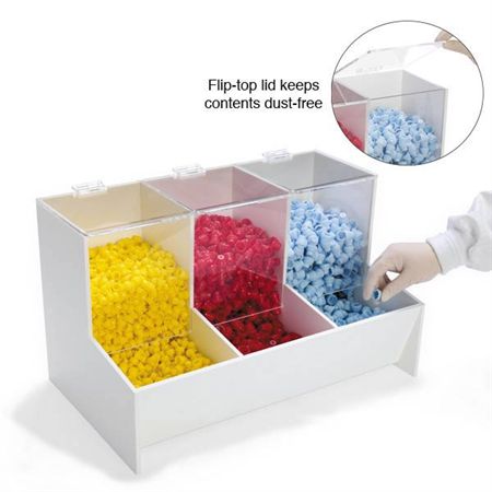 Tube Cap Dispenser Tube Cap Dispenser - 19"W x 11"D x 11"H