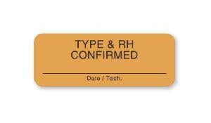 United Ad Label Co Type and RH Confirmed Labels - 