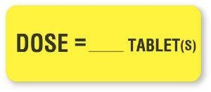 United Ad Label Co Dosage Labels - 