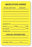 United Ad Label Co Medication Added Labels - "Medication Added" Label, Yellow, 2" x 3", 320/Roll - HH503