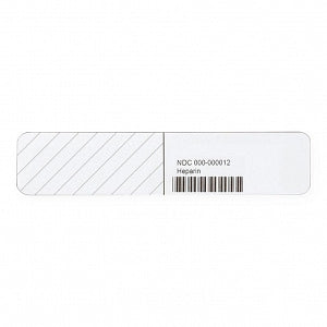 United Ad Label Thermal Transfer Printer Flag Labels - Thermal Transfer Printer Flag Labels, White, 3-7/8" x 3/4" - ULSFTT4101