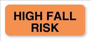 United Ad Label Co High Fall Risk Labels -
