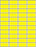 United Ad Label Co Piggyback Laser Label - Laser Piggyback Label, Yellow - PCS16-Y
