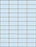 United Ad Label Co Piggyback Laser Label - Laser Piggyback Label, Blue - PCS16-B