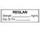 United Ad Label Anesthesia Tapes - Anesthesia Tape Labels, 1-1/2" x 1/2", Reglan, White, 500"/Roll - TA104