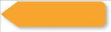 United Ad Label UniArrow Labels - Uniarrow Label, Orange - UA107