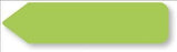 United Ad Label UniArrow Labels - Uniarrow Label, Fluorescent Green - UA124