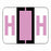 United Ad Products Alpha File Folder Labels - Alpha File Folder Labels, Letter H, Lavender, 1-1/4" x 1" - ULAF1283H
