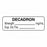 United Ad Label Co Anesthesia Labels - Decadron Label, mg, 1-1/2" x 1/2", White, 610/Roll - ULAL396