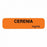 United Ad Label Co. Drug Tape / Labels - Cerenia Label, mg, Orange, 1-1/4" x 5/16", Permanent, 760 Labels / Roll - ULAN1720