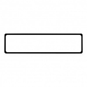 United Ad Label Binder Labels - Blank Binder Labels, White, 5-3/8" x 1-3/8" - ULCI317