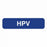United Ad Label HPV Labels - HPV Labels, Blue, 1-1/4" x 5/16" - ULHV203