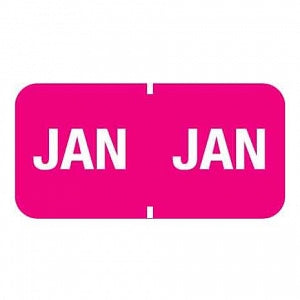 United Ad Label Company Monthly Labels - Monthly Label, January - ULIF901