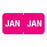 United Ad Label Company Monthly Labels - Monthly Label, January - ULIF901