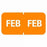 United Ad Label Company Monthly Labels - Monthly Label, February - ULIF902