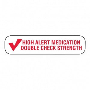 Printable High Alert Labels United Ad Label High Alert Medication Labels - HIGH ALERT MEDICATION D ...