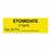 United Ad Label Anesthesia Tapes - Anesthesia Tape Labels, 1-1/2" x 1/2", ETOMIDATE 2 mg / mL, Yellow, 500"/Roll - ULTJ0672